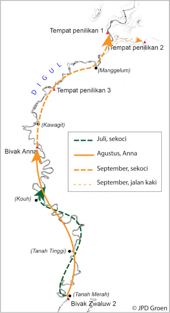 peta ekspedisi 1909